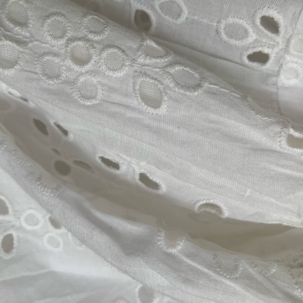 Ferris Cleobella White Eyelet Mini  Dress - Picture 8 of 11
